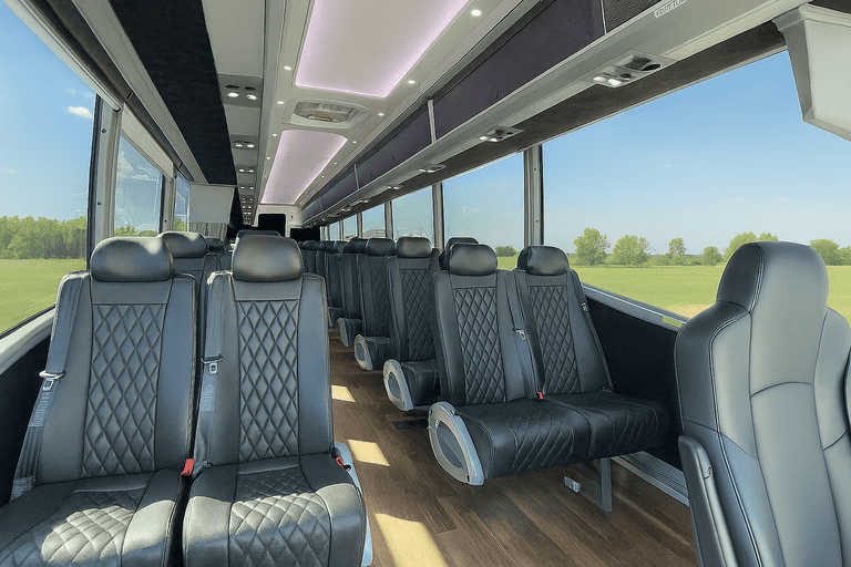 coach bus in Santa Maria