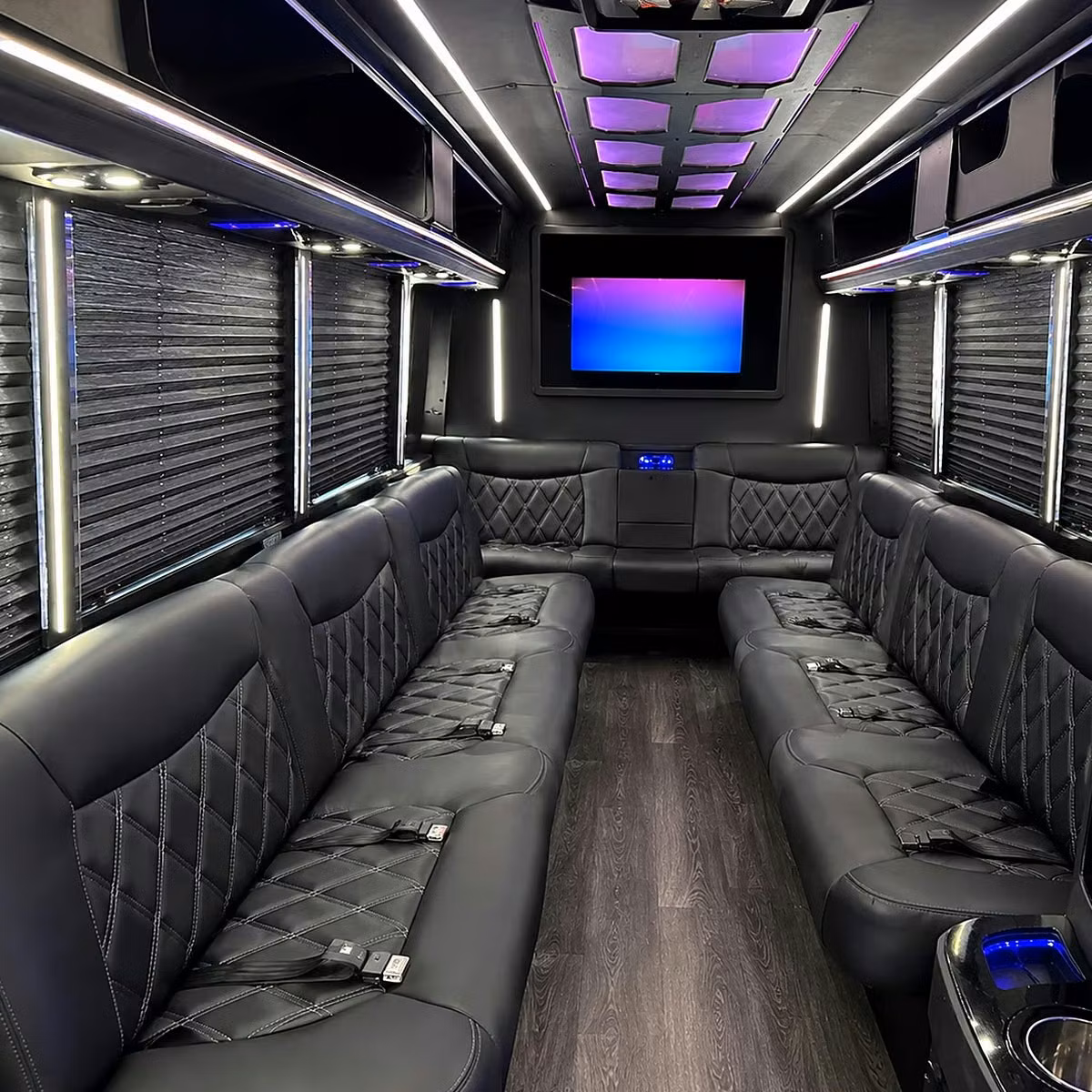 party bus interior