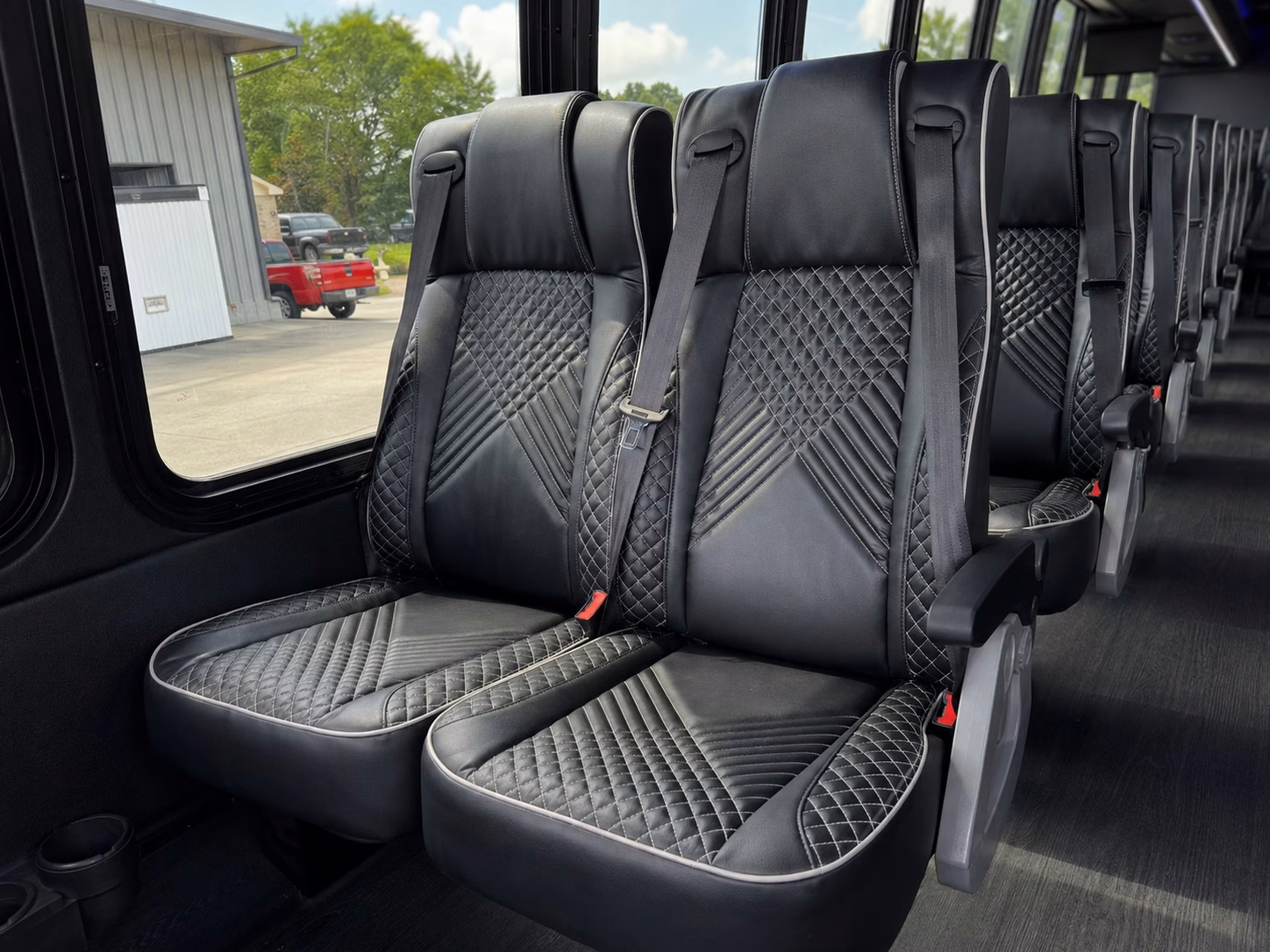 santa maria charter bus rental inside
