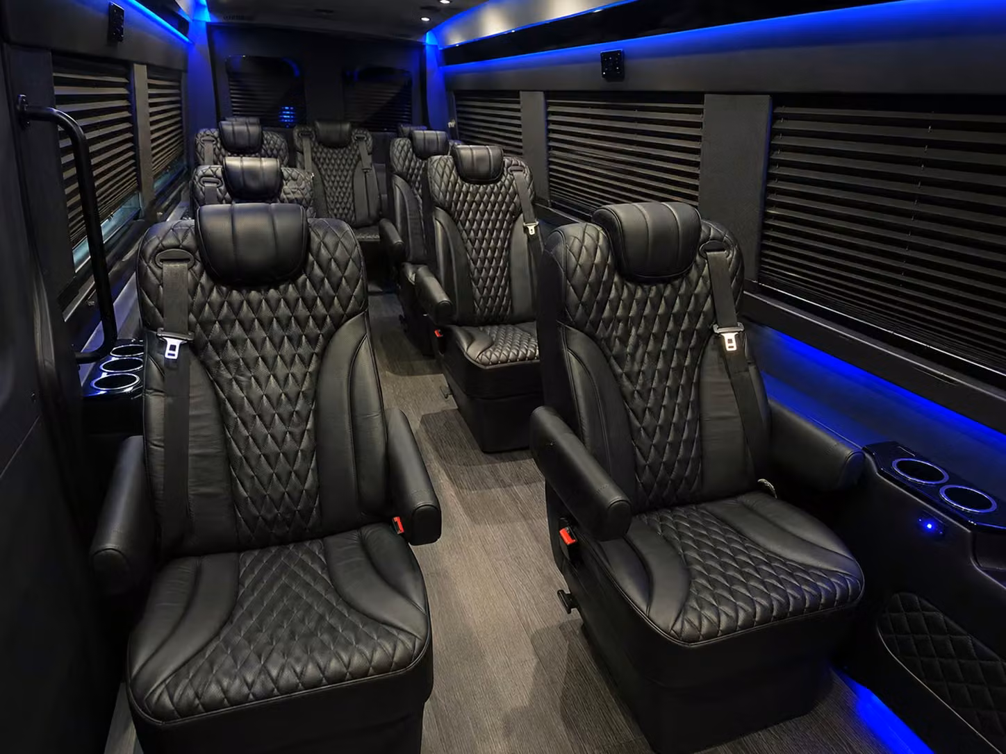 sprinter van with driver interior